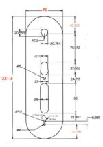 XS4 Original Back Plate 90mm SSS - Image 2