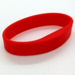 SALTO CWSMD207RE00-5 Silicone Wristband NXP Mifare Desfire 2k M Red