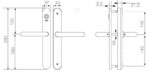 SALTO E2010U00IM48 Comfort Ibutton RW Handleset Refurbished - Image 2