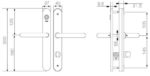 SALTO E2011O85LP48 Comfort Ibutton RW Handle & Turn Refurbished - Image 3
