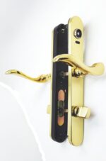 SALTO E2021085LPA Compact Ibutton RW Handle & Turns Brass