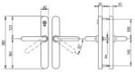 SALTO E2450U00IM48 XS4 Ibutton RW Handleset Refurbished - Image 2