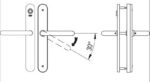 SALTO E2C10U00IM48 Compact Ibutton RW Handleset Refurbished - Image 2