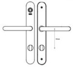 SALTO E2C28U92IM1 Compact I-Button RW Handle Int/Ext Turn & Uplift - Image 2