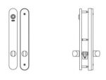 SALTO E2C29072IM48 E2C29072IM48 Security Ibutton RW Furniture Thumbturns Only Stainless - Image 2