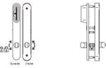 SALTO E5C29072IM48 Compact Smart RW Furniture Thumbturns Only SS Refurbished - Image 3