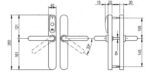 SALTO E9450U00IM48 XS4 Original Proximity Handleset Slim Refurbished - Image 2