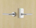 SALTO EM150LRIMW38 XS4 Mini Mifare Ble L Lever Furn 35-50 SS/wh