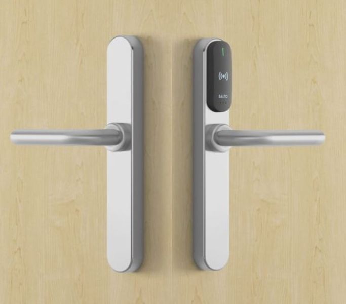 LKAIEM450_3 SALTO EM450U00IMB38 XS4 Original Narrow Handleset For 32-47mm Doors - Image 1