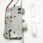 SALTO LE7E3755R01IMSLH Aelement Euro Escape Lock LH 72 55 20 Radius SS
