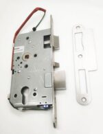 SALTO LE7E3755R01IMSLH Aelement Euro Escape Lock LH 72 55 20 Radius SS