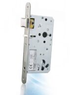 SALTO LE8P0260R30IM8CE8P0 Euro Mort D/Latch 85 60 & Strike Radiused SS