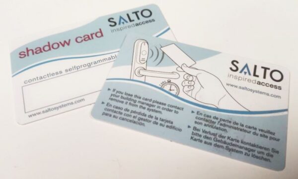 SALTO PCM01KUS Self Prog Prox User Card & Shadow Card