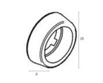 SALTO SP00042-50 Plastic Inner Rose For Handle - Image 2