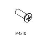 SALTO SP00212-50 Comfort Inner Cover Plate Screws Brass - Image 2