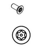 SALTO SP00511-100 Security Coverplate Screw M4x10mm Stainless Steel - Image 2