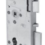XS4 DIN Glass Door Lock Mechanism Left Hand SS