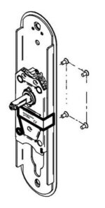 SALTO SP00946-W67E-C8 XS4 Original Outside Clutch Mechanism Wide - Image 2
