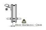 SALTO SP226849 XS4 Outdoor Kit For External Doors Narrow - Image 2