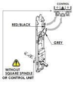 SALTO SPBM100S Scandinavian Blocking Mechanism 8mm Standard - Image 2