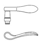 SALTO SPHEO8LP (L) Ola Type Handle Comfort LH PB - Image 2