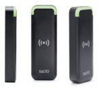 SALTO WRDM0M4B Design Xs Mifare DFire BLE Mullion Reader Blk