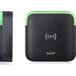 SALTO WRDM0S4B Design Xs Mifare DesFire BLE Sq Reader Black