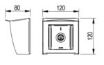 Wall Reader Prox In External Box SS With PPD Socket REFUBISHED - Image 2