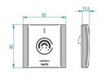 SALTO WRM9001 Wall Reader Prox Modular & PPD Socket - Image 2